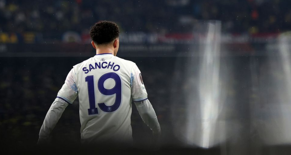 Jadon Sancho, winger Manchester United. (Foto/doc. avfc)