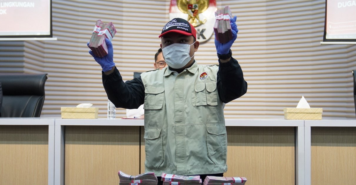 Barang bukti Operasi tangkap tangan (OTT) terhadap Ketua dan Wakil Ketua Pengadilan Negeri Depok, Jawa Barat. (Foto/KPK)
