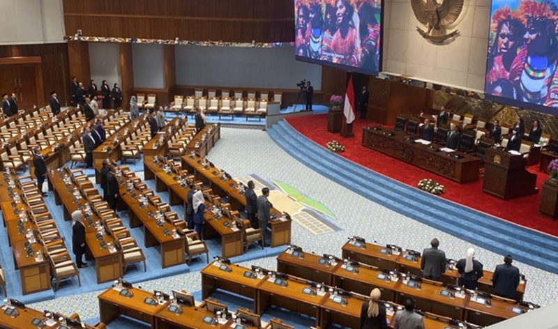DPR Gelar Rapat Paripurna (Beritanasional/Panji)