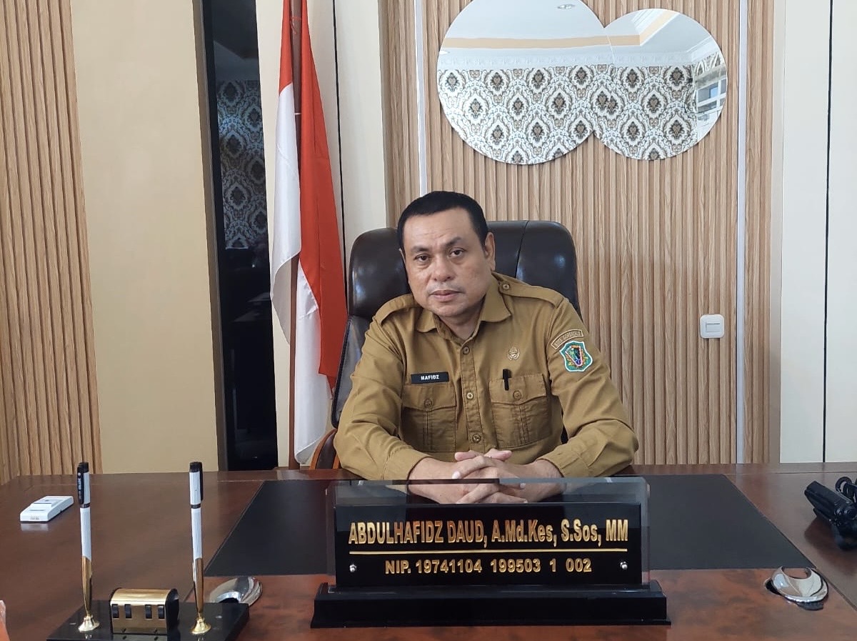 Abdulhafidz Daud seorang Terapis Gigi dan Mulut, sebagai Direktur RSUD di Kota Gorontalo. (Foto/istimewa)