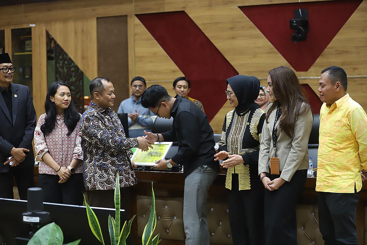 Fraksi Partai Golkar di DPR selenggarakan program Golkar Internship (GIS) untuk mahasiswa Indonesia. (BeritaNasional/Elvis Sendouw)
