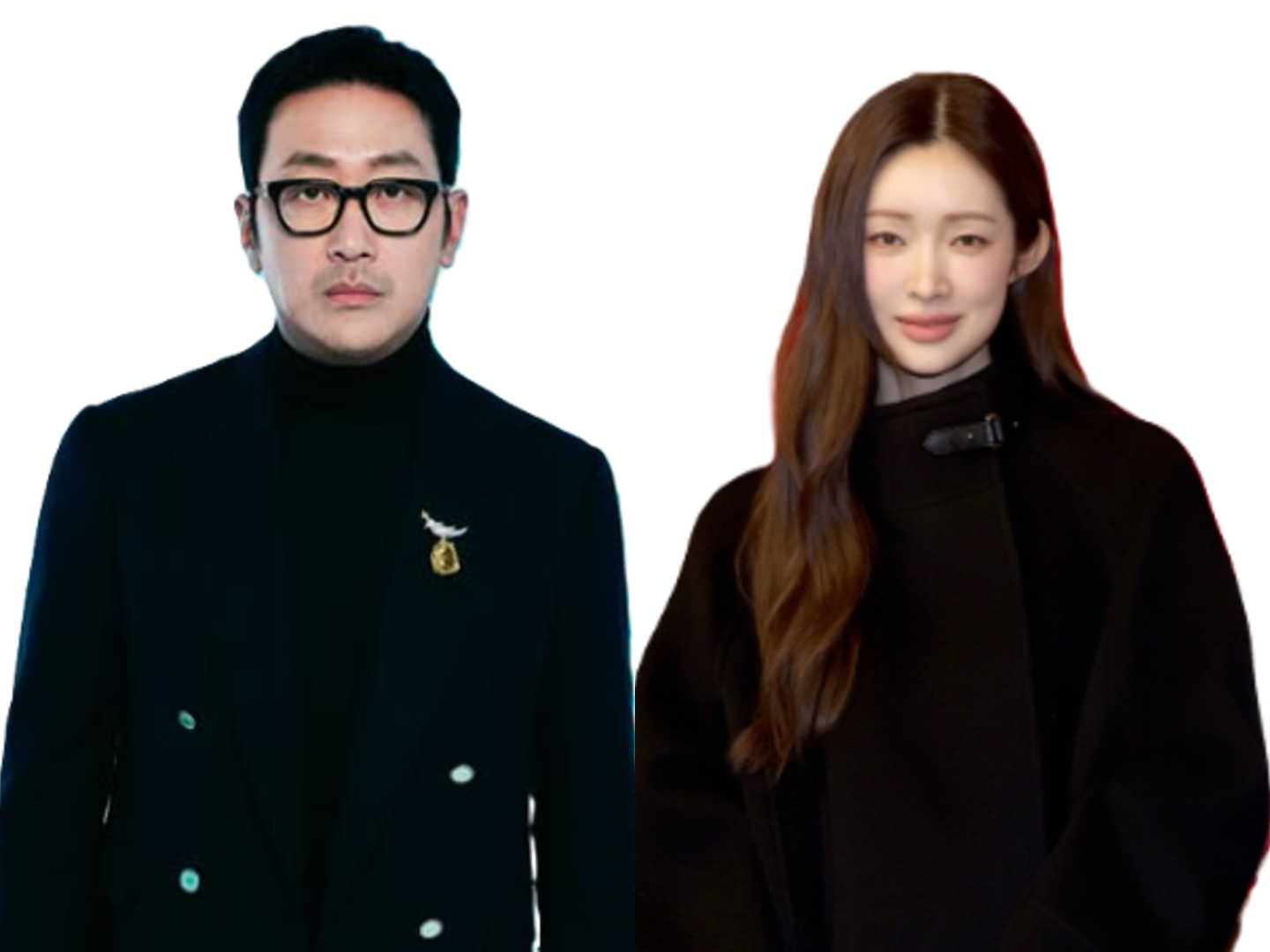Cha Jung Won (kanan) dan Ha Jung Woo (kiri) umumkan berpacaran. (BeritaNasional/Instagram Cha Jungwon dan Ha Jungwoo/Kolase)
