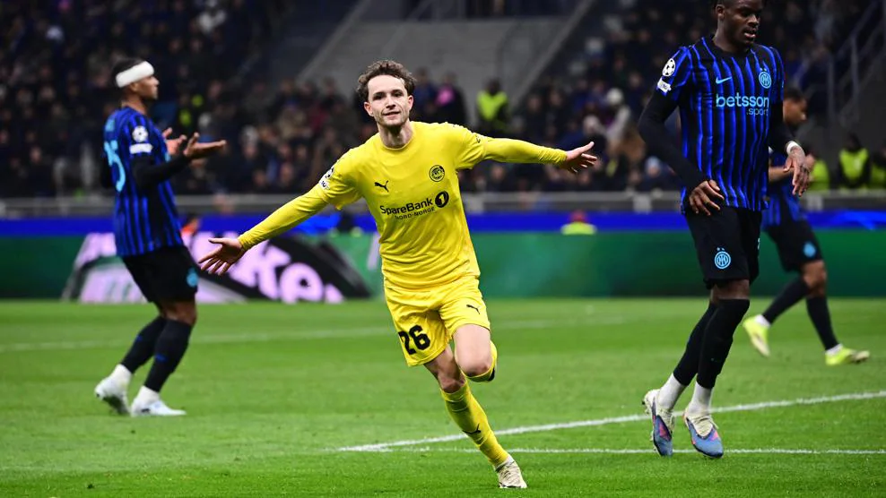 Bodo/Glimt Singkirkan Inter di Liga Champions. (Foto/Champions League)