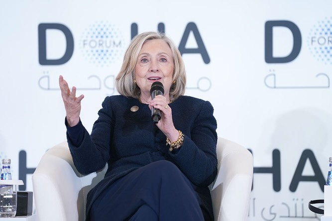 Mantan Menlu AS Hillary Clinton. (Foto/Instagram)