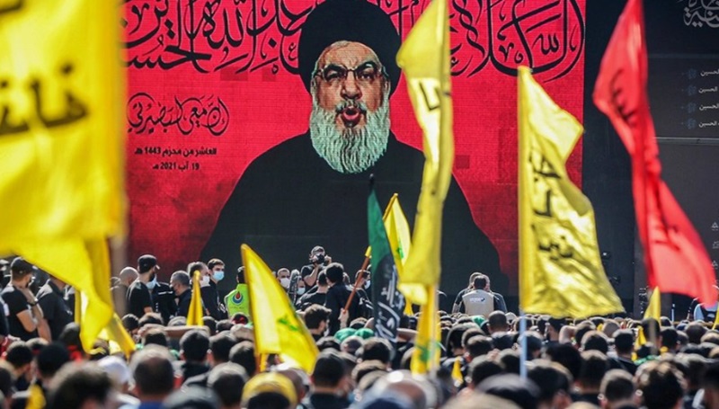 Ilustrasi Hizbullah melawan Israel (Foto/X Rsln93M)