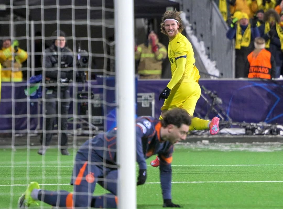 Laga Bodo/Glimt vs Inter Milan di Playoff Liga Champions. (Foto/Instagram)