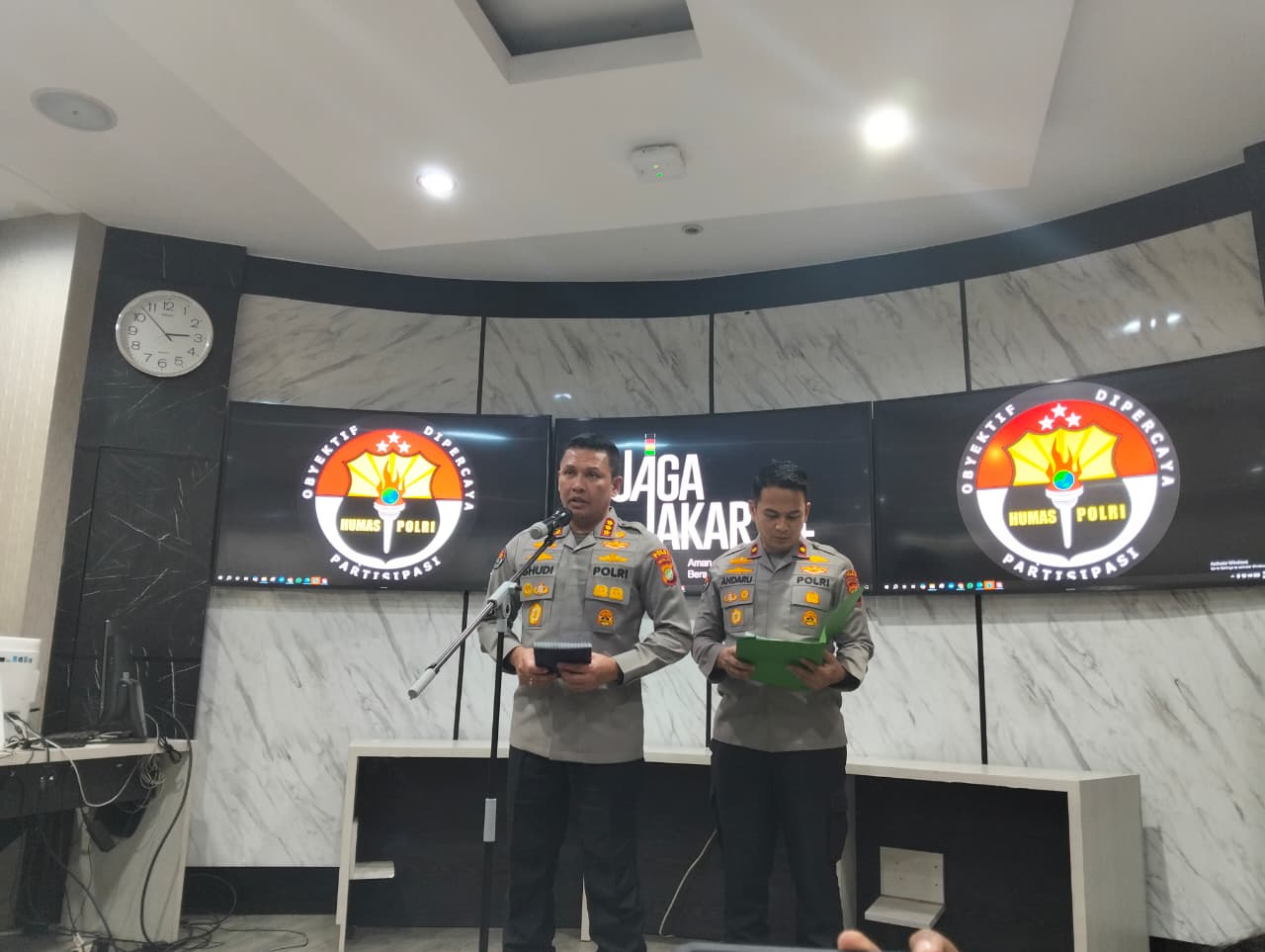 Kabid Humas Polda Metro Jaya Kombes Pol Budi Hermanto. (Beritanasional/Bachtirudin)
