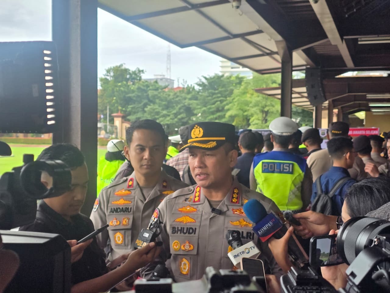 Kabid Humas Polda Metro Jaya Kombes Pol Budi Hermanto. (BeritaNasional/Bachtiarudin Alam)