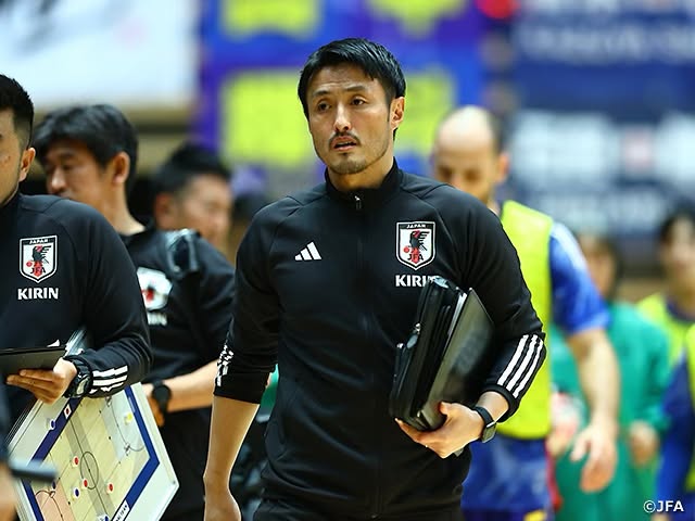 Pelatih timnas futsal Jepang, Kensuke Takahashi. (Foto/instagram  Pelatih timnas futsal Jepang, Kensuke Takahashi)