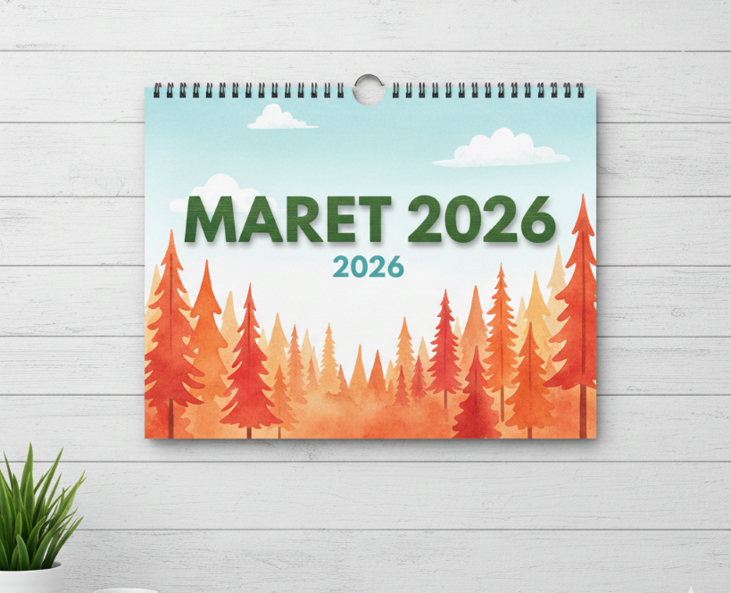 Ilustrasi Maret 2026. (BeritaNasional/Gemini AI-Kiswondari)