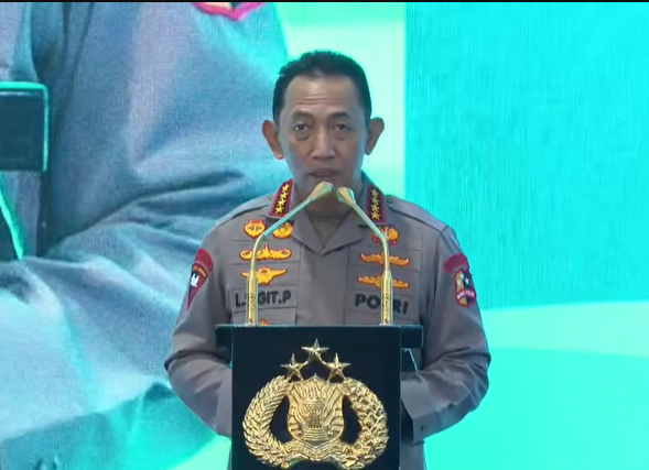 Kapolri Jenderal Listyo Sigit Prabowo. (BeritaNasional/YT BPMI Setpres)
