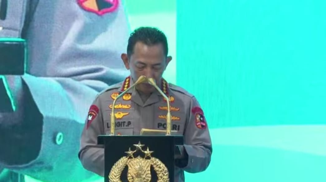Kapolri Jenderal Listyo Sigit Prabowo. (Foto/YouTube Setpres)