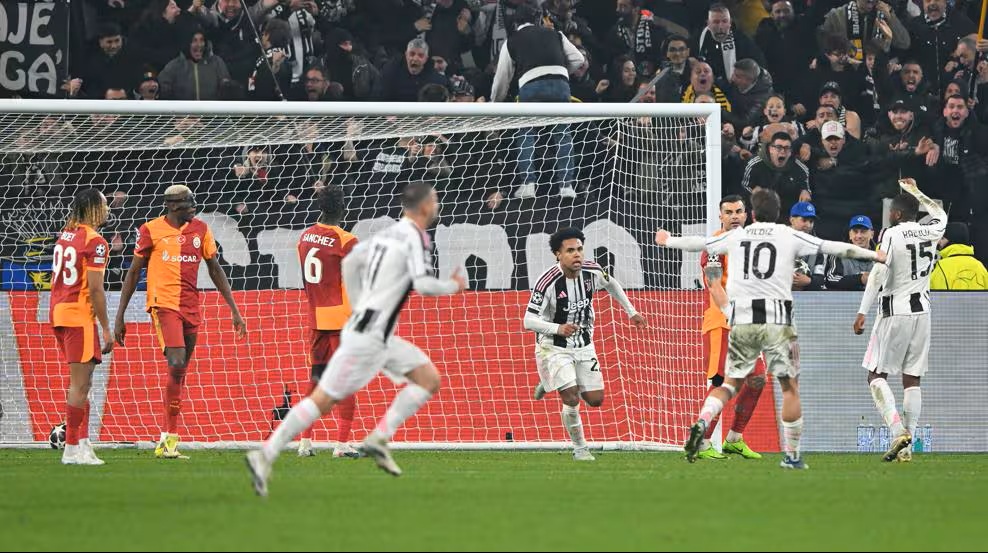 Pertandingan Juventus vs Galatasaray. (Foto/Champions League)