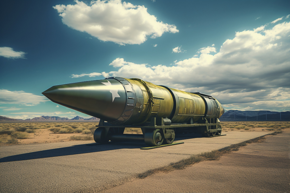 Ilustrasi rudal supersonic. (Foto/Freepik)