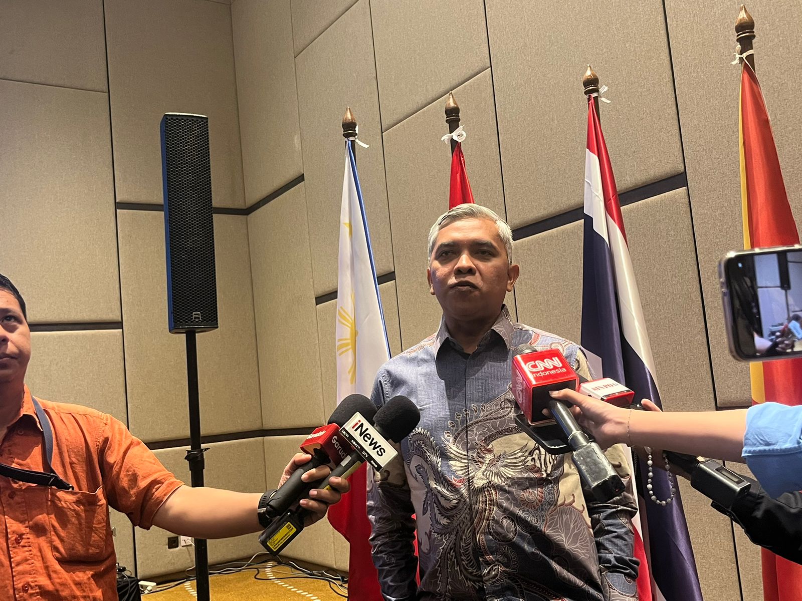 Komisioner KPI Amin Shabana. (BeritaNasional/Galuh)