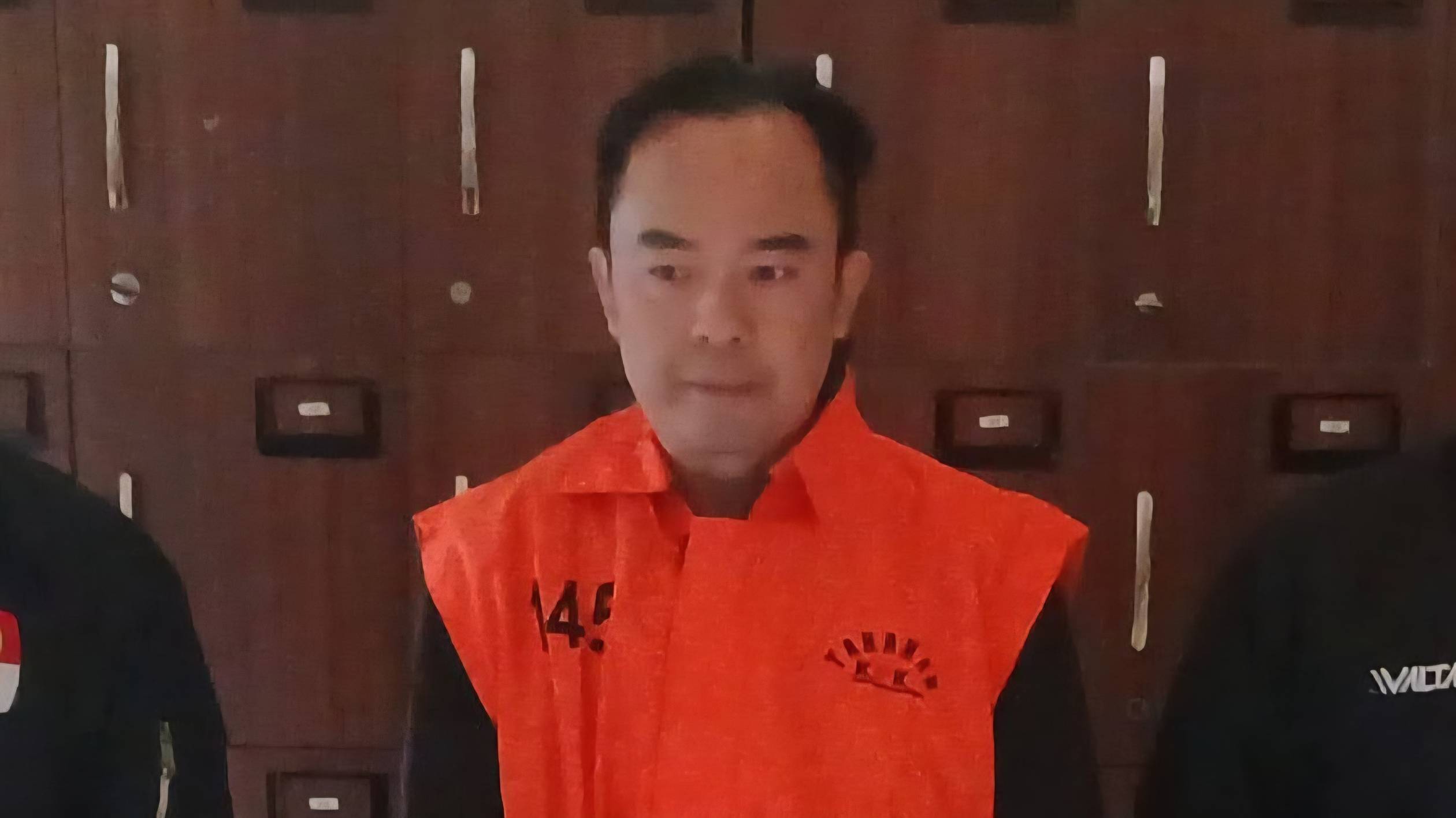 Pemilik PT Blueray (BR) Jhon Field (JF) yang sempat kabur saat OTT KPK. (BeritaNasional/Panji)