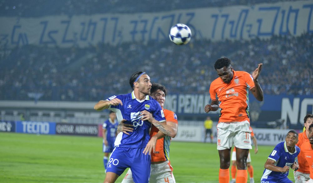 Bomber Persib Bandung Andrew Jung. (Foto/persib.co.id)