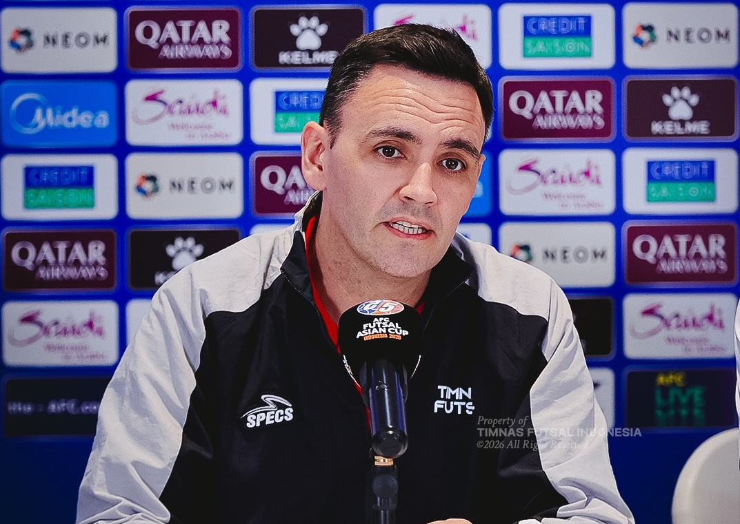 Pelatih timnas futsal Indonesia, Hector Souto. (Foto/Timnas Futsal Indonesia)