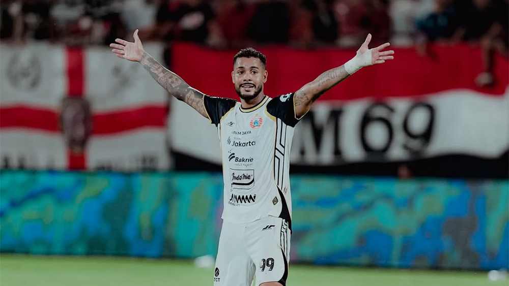 striker Persija Jakarta, Emaxwell Souza atau Maxwell. (Foto/Persija)