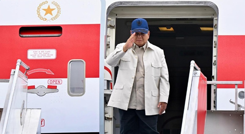 Presiden Prabowo melawat ke luar negeri  (Foto/Setpres)