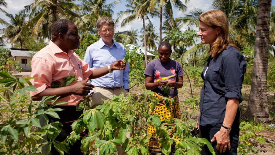 Bill Gates bersama mantan istrinya, Melinda Gates. (Foto/doc.Gates Fondation)