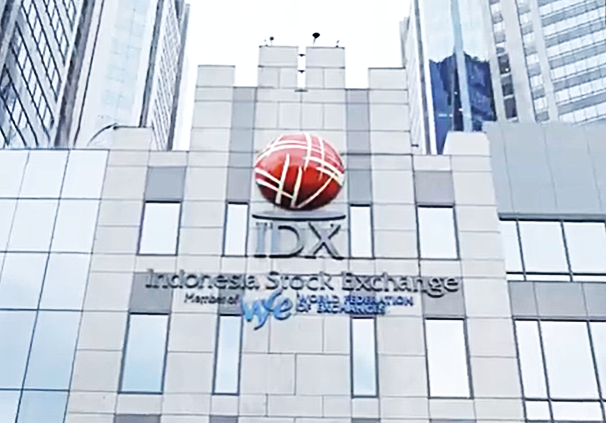 Kantor Bursa Efek Indonesia (BEI). (BeritaNasional/IDX)