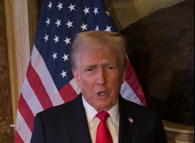 Presiden AS Donald Trump ancam serang Iran (Foto/X Donald J Trump)