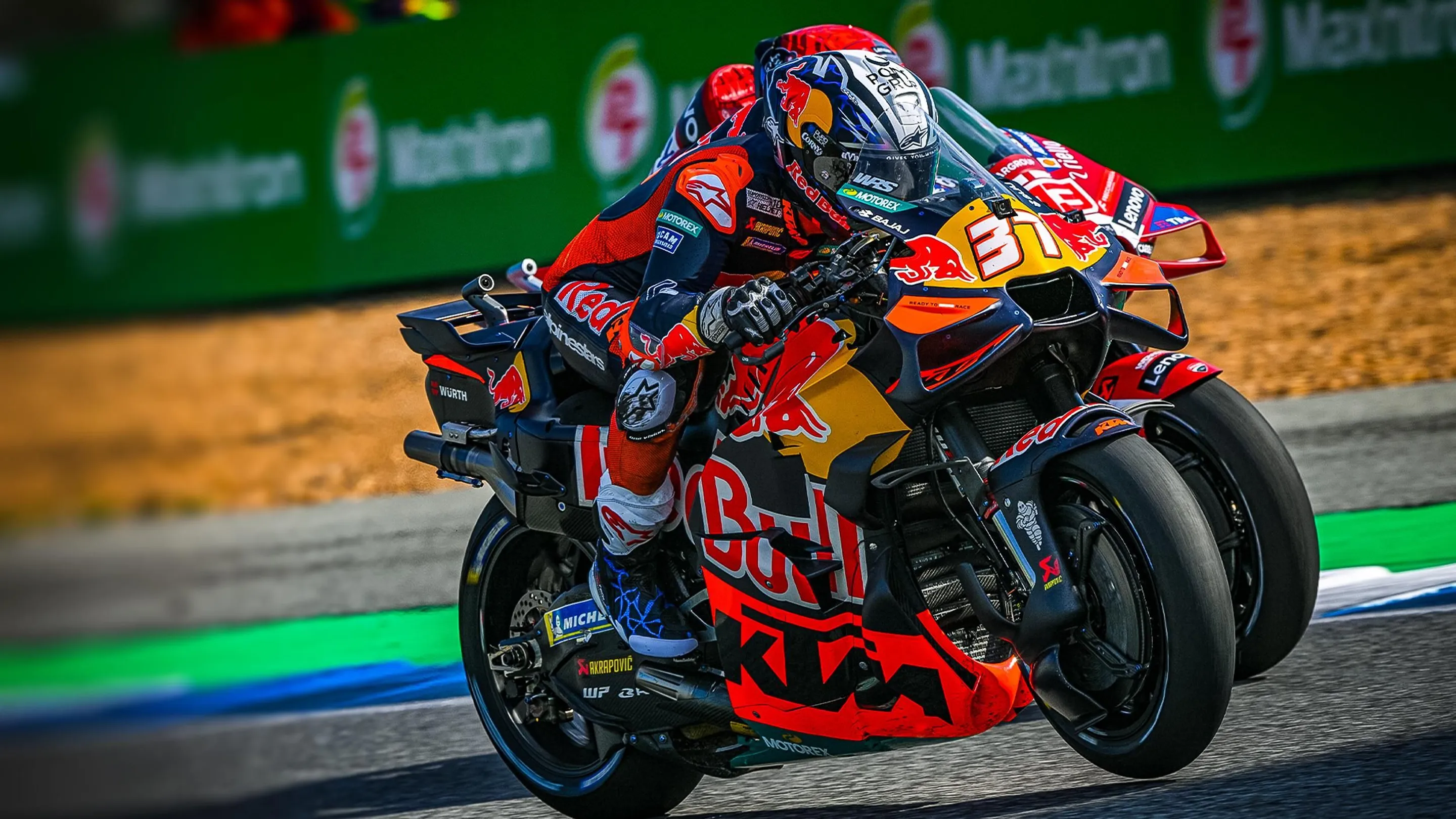 Pedro Acosta Menang Dramatis di Sprint MotoGP Thailand 2026. (Foto/MotoGP)/