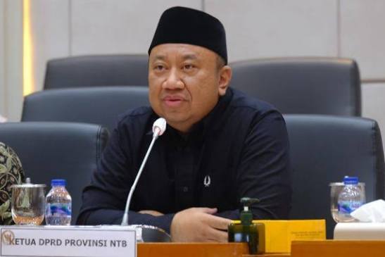 Anggota DPR Lalu Hadrian Irfani. (BeritaNasional/Sinpo)