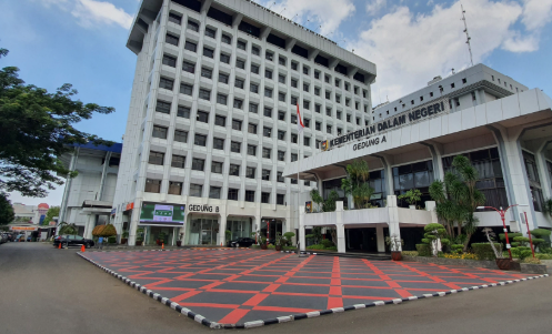Gedung Kemendagri Jakarta. (BeritaNasional/dok Kemendagri)