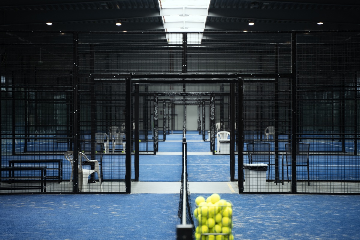 Ilustrasi lapangan padel. (Foto/freepik)