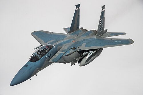 Pesawat F-15EX Eagle II. (Foto/Wikipedia)