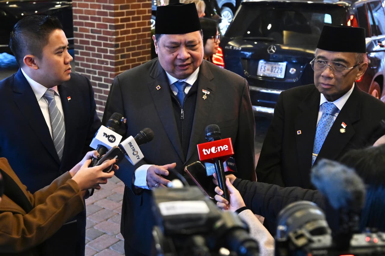 Menko Perekonomian Airlangga Hartaro. (BeritaNasional/Setpres)