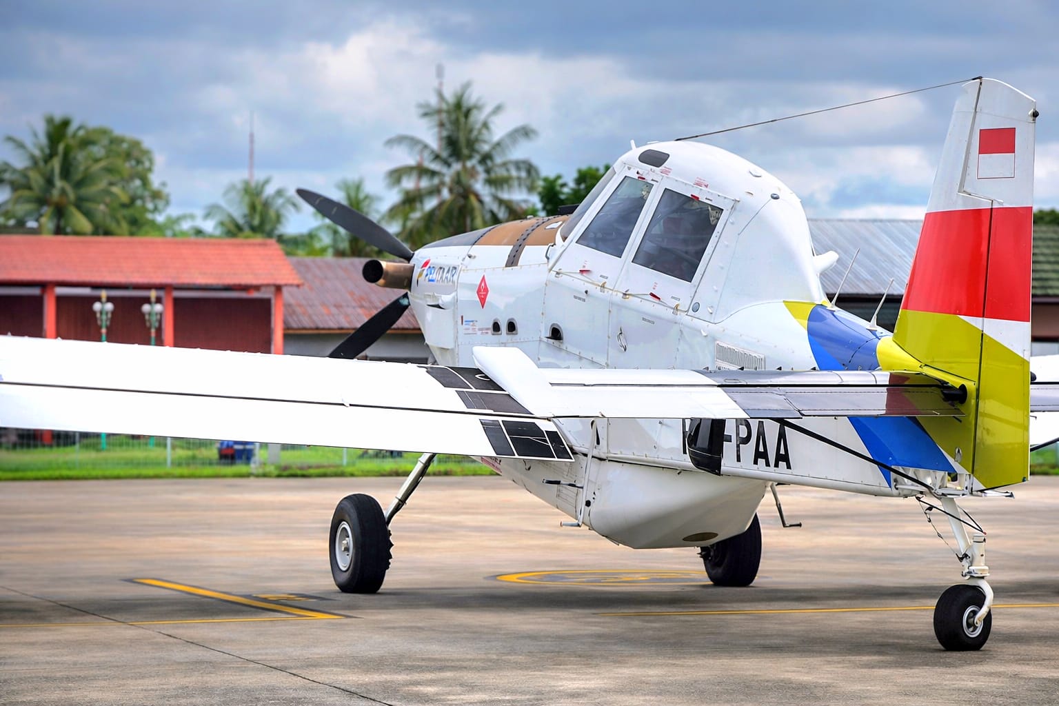 Pesawat charter Pelita Air kargo PK-PPA. (Foto/istimewa)