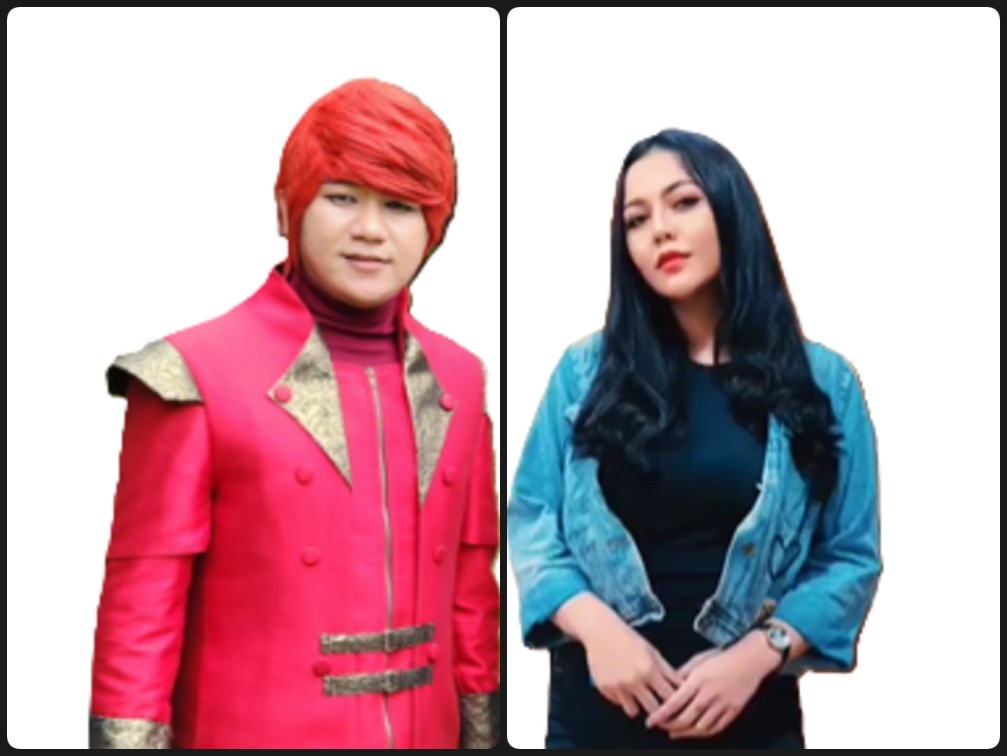 Pesulap Merah (kiri) dan Ratu Rizky Nabila (kanan). (BeritaNasional/Instagram Marcel Radhival dan Ratu RN/Kolase)
