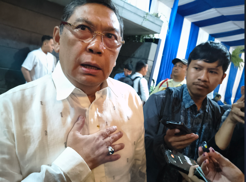 Ketua Komisi I DPR RI Utut Adianto merespon langkah Presiden Prabowo dukung kemerdekaan Palestina. (BeritaNasional/Ahda)