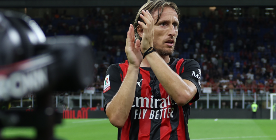 Penggawa AC Milan Luka Modric. (Foto/Dok AC Milan)