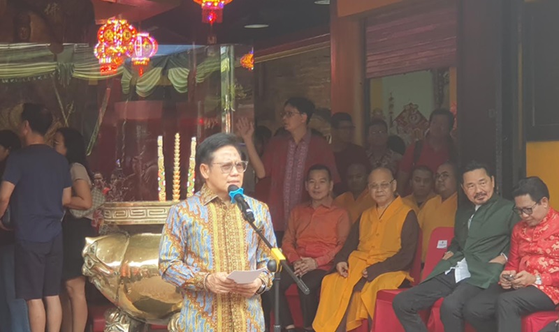 Cak Imin sambut Imlek (Beritanasional/Bachtiar)