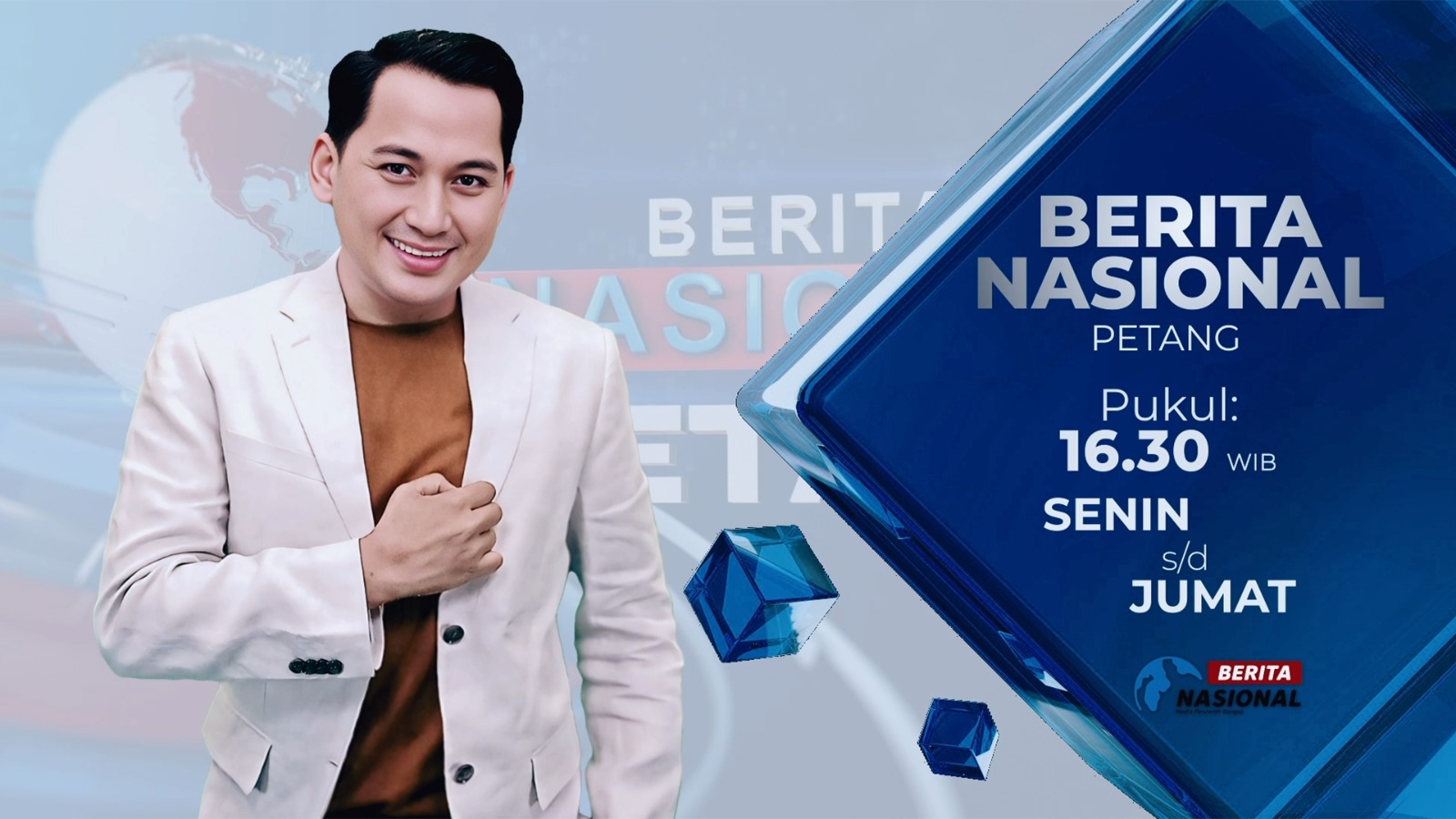 Saksikan Berita Nasional Petang, Tayang Pukul 16.30 WIB di Berita Nasional TV. (BeritaNasional TV)