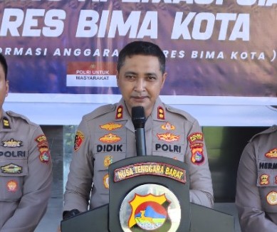 Eks Kapolres Bima Kota AKBP Didik. (Foto/Dokumentasi Polres Bima Kota)