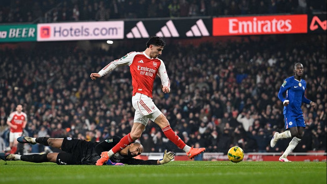 Arsenal Melaju ke Final Carabao Cup. (Foto/Arsenal)