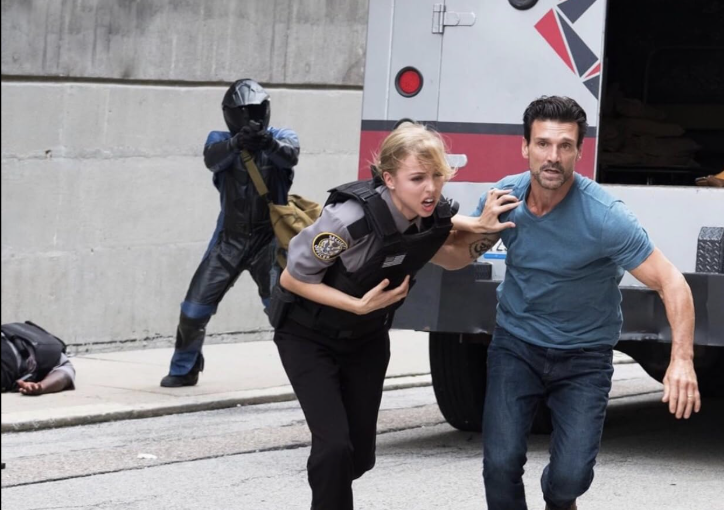 Frank Grillo dalam Reprisal. (BeritaNasional/Lionsgate)