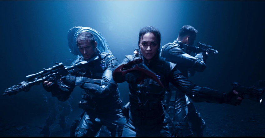 Adegan film Skylines (2020). (BeritaNasional/Mirabelle Pictures)