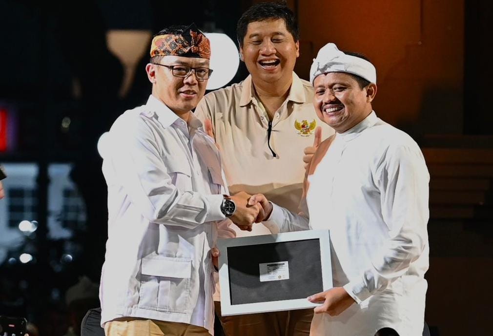 Sugiono Beberkan Alasan Gerindra Terima Dony Ahmad Munir Jadi Anggota. (Foto/Dok Gerindra)