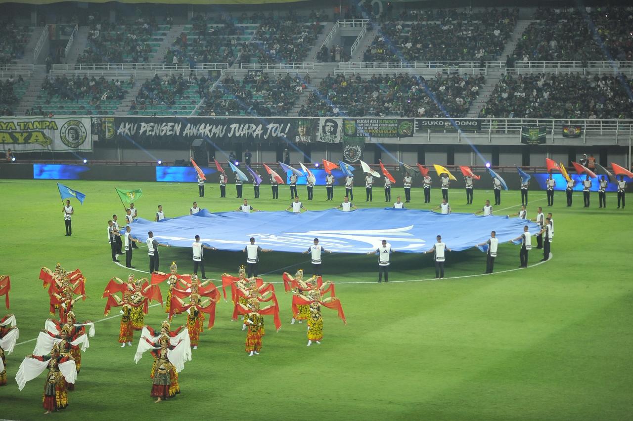 Pertandingan di Super League. (Foto/ileague).
