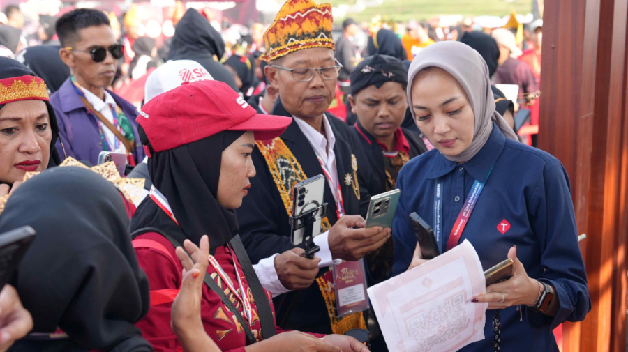 Telkomsel x SRC dorong transformasi digital UMKM ritel. (Foto/doc. tsel)