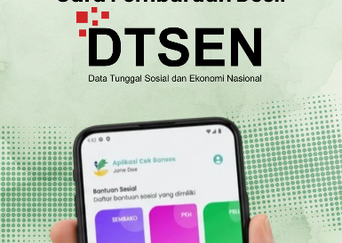 Cara usul dan sanggah DTSEN untuk bansos dan PBI JKN. (BeritaNasional/Kemensos)