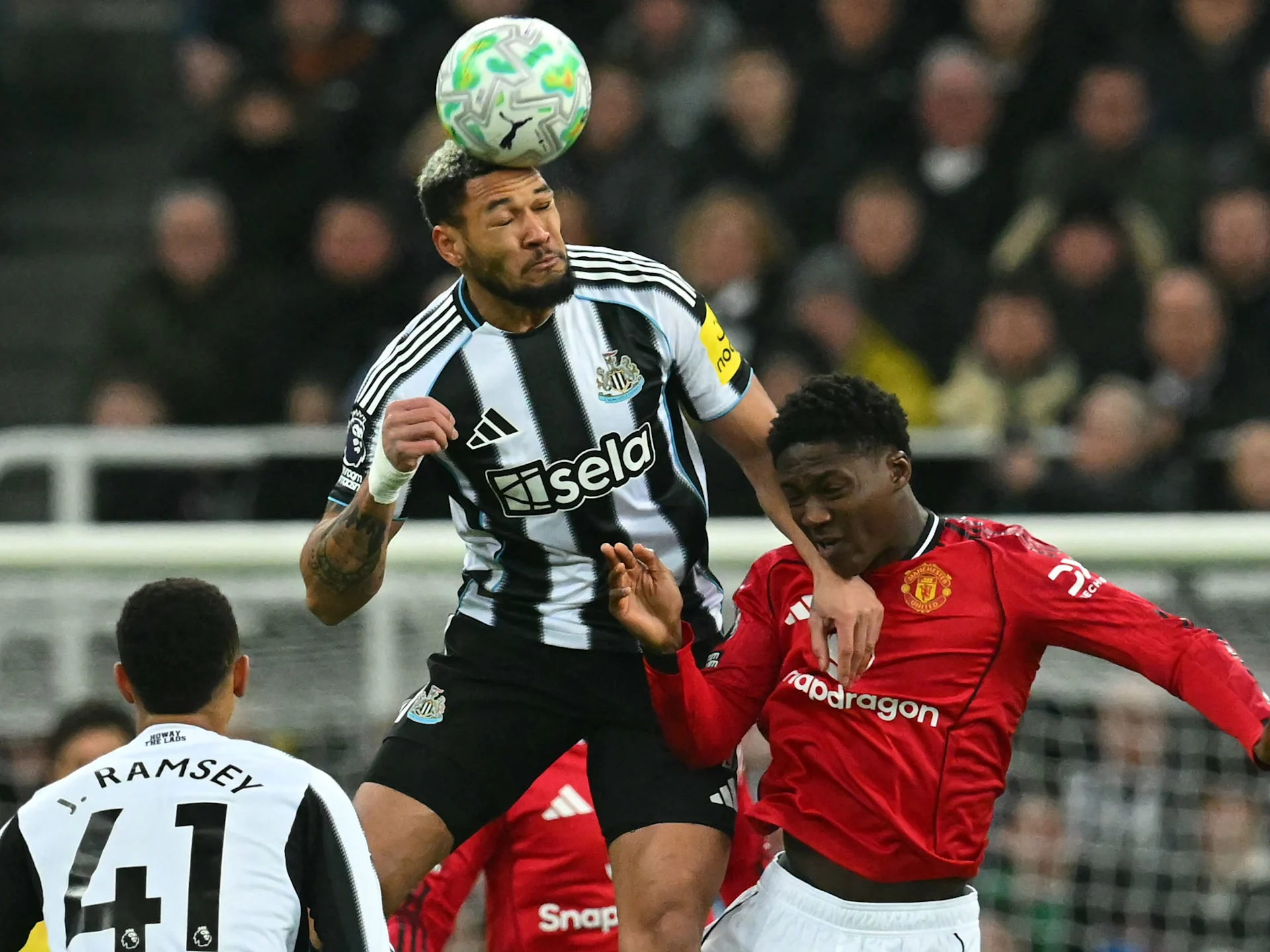 Pertandingan Newcastle vs Manchester United. (Foto/Newcastle).