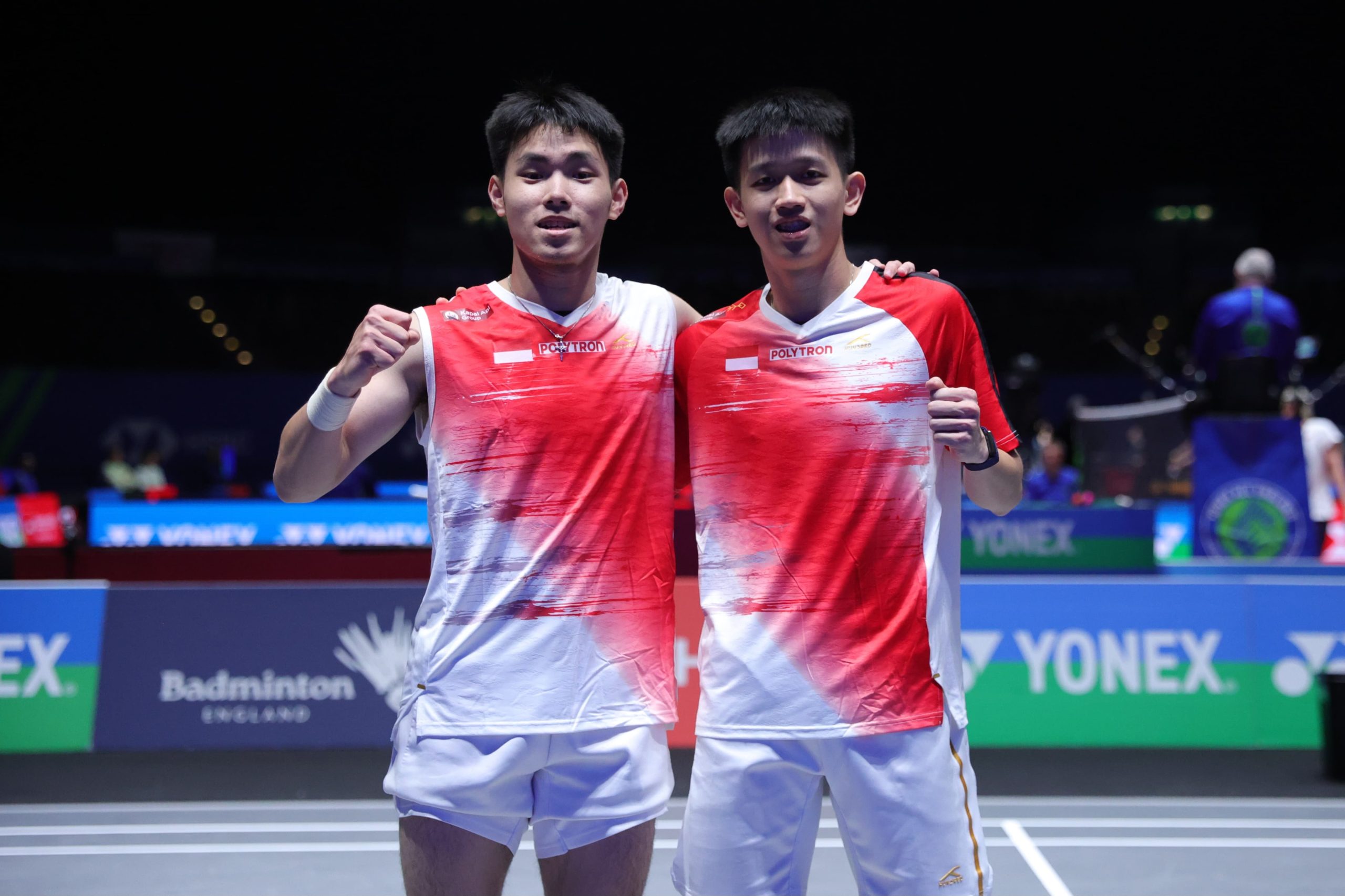 Ganda Putra Indonesia Raymond Indra/Nikolaus Joaquin. (Foto/PBSI)