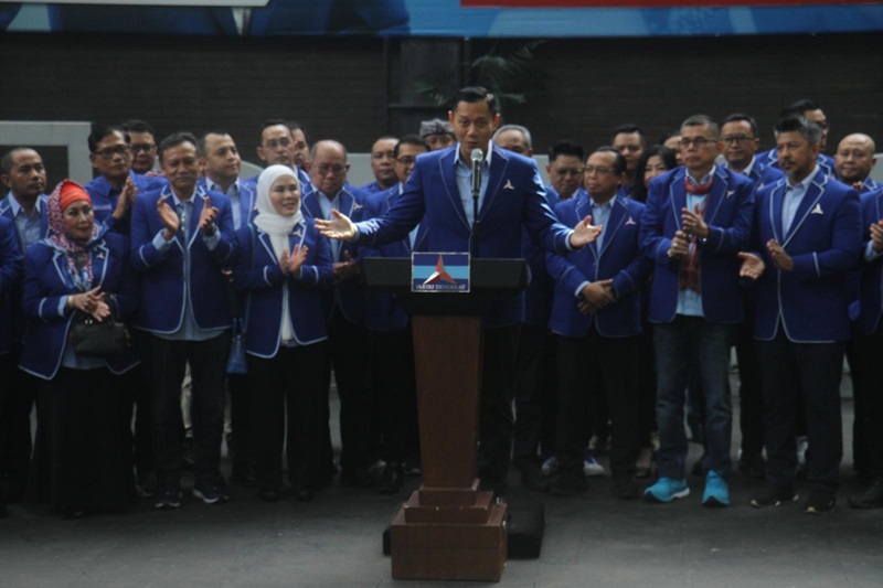 Ketua Umum Partai Demokrat Agus Harimurti Yudhoyono (AHY) (Beritanasional/Oke Atmadja)